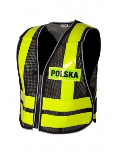 Kamizelka motocyklowa odblaskowa "POLSKA" - Rypard.pl Odzież i akcesoria motocyklowe