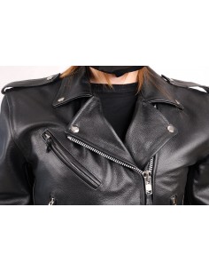 kórzana kurtka motocyklowa RAMONESKA DAMSKA na motocykl i na co dzień KSD003 - Rypard.pl Odzież i akcesoria motocyklowe 2