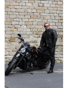 Kutka motocyklowa skórzana męska RETRO - Rypard.pl Odzież i akcesoria motocyklowa 2