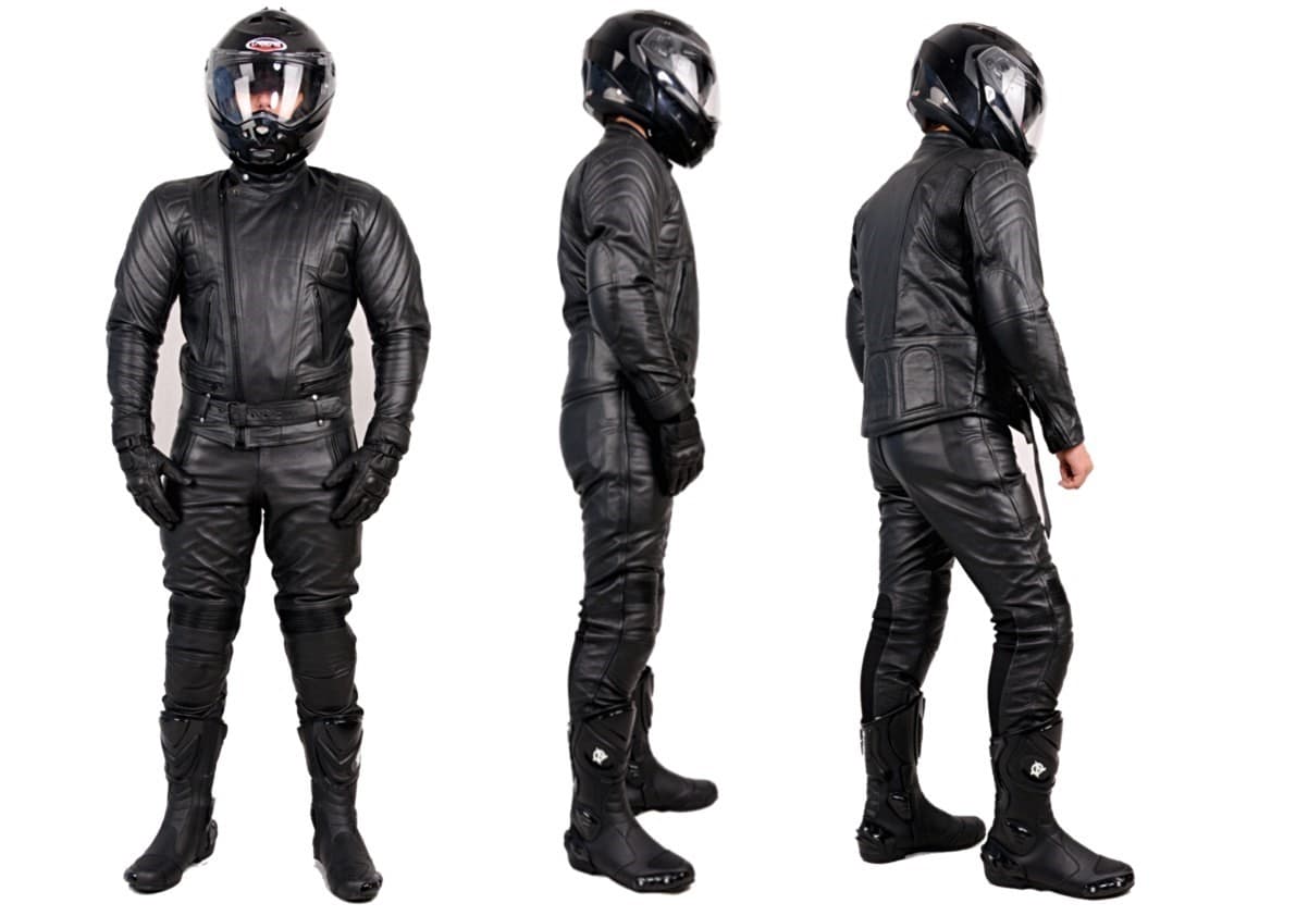 KOMBINEZON SKÓRZANY MĘSKI TURYSTYCZNY/MIEJSKI KOM034