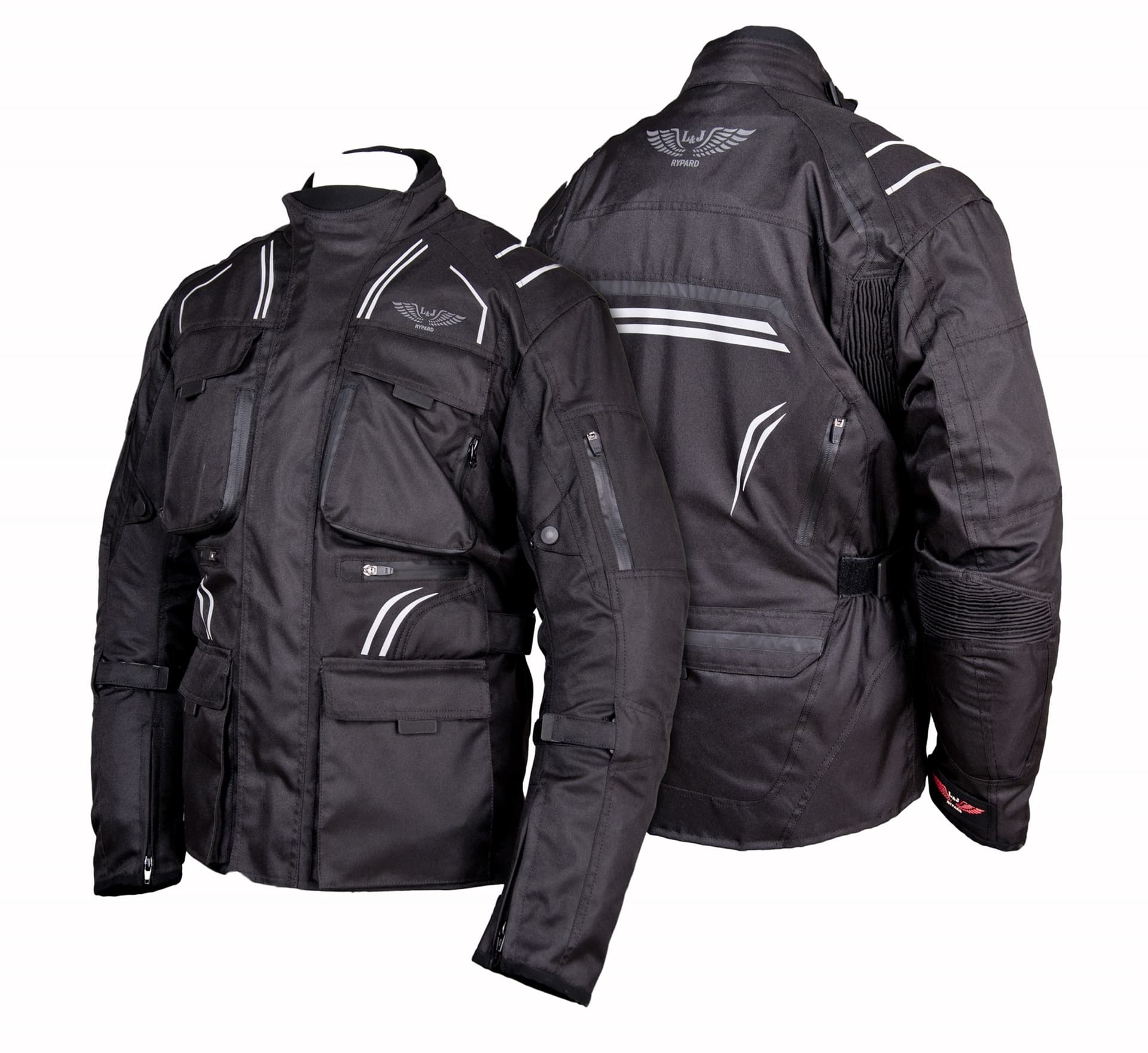 DŁUGA KURTKA MOTOCYKLOWA TEKSTYLNA TURYSTYCZNA ZENDER