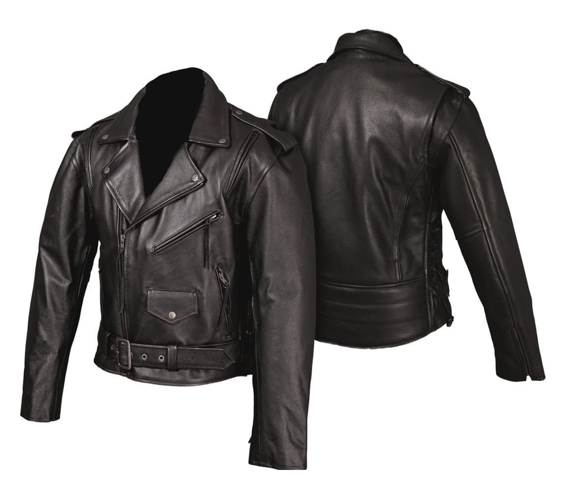 RAMONESKA SKÓRZANA MOTOCYKLOWA KLASYCZNA KSM003