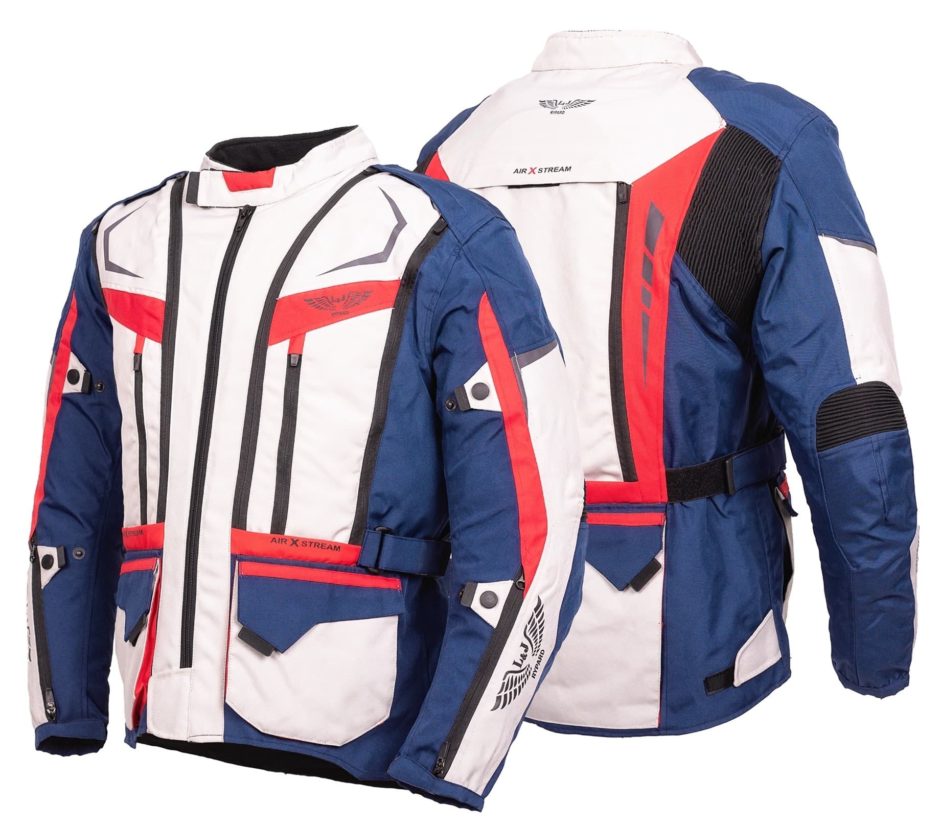 TEKSTYLNA KURTKA MOTOCYKLOWA TURYSTYCZNA MĘSKA CRUISER MEN