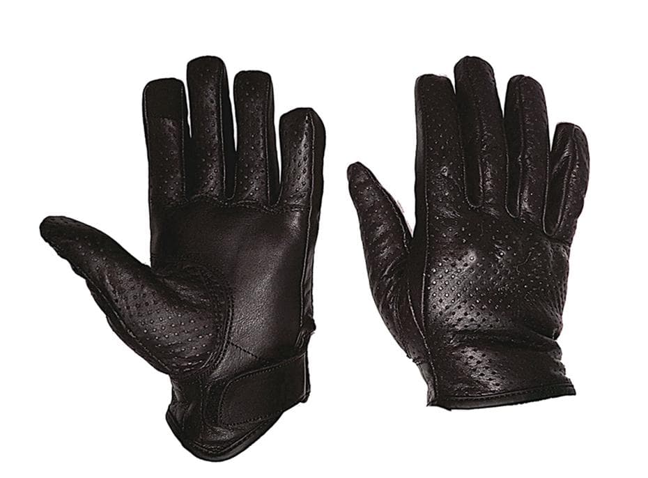 RĘKAWICE MOTOCYKLOWE SKÓRZANE DAMSKIE LETNIE R069