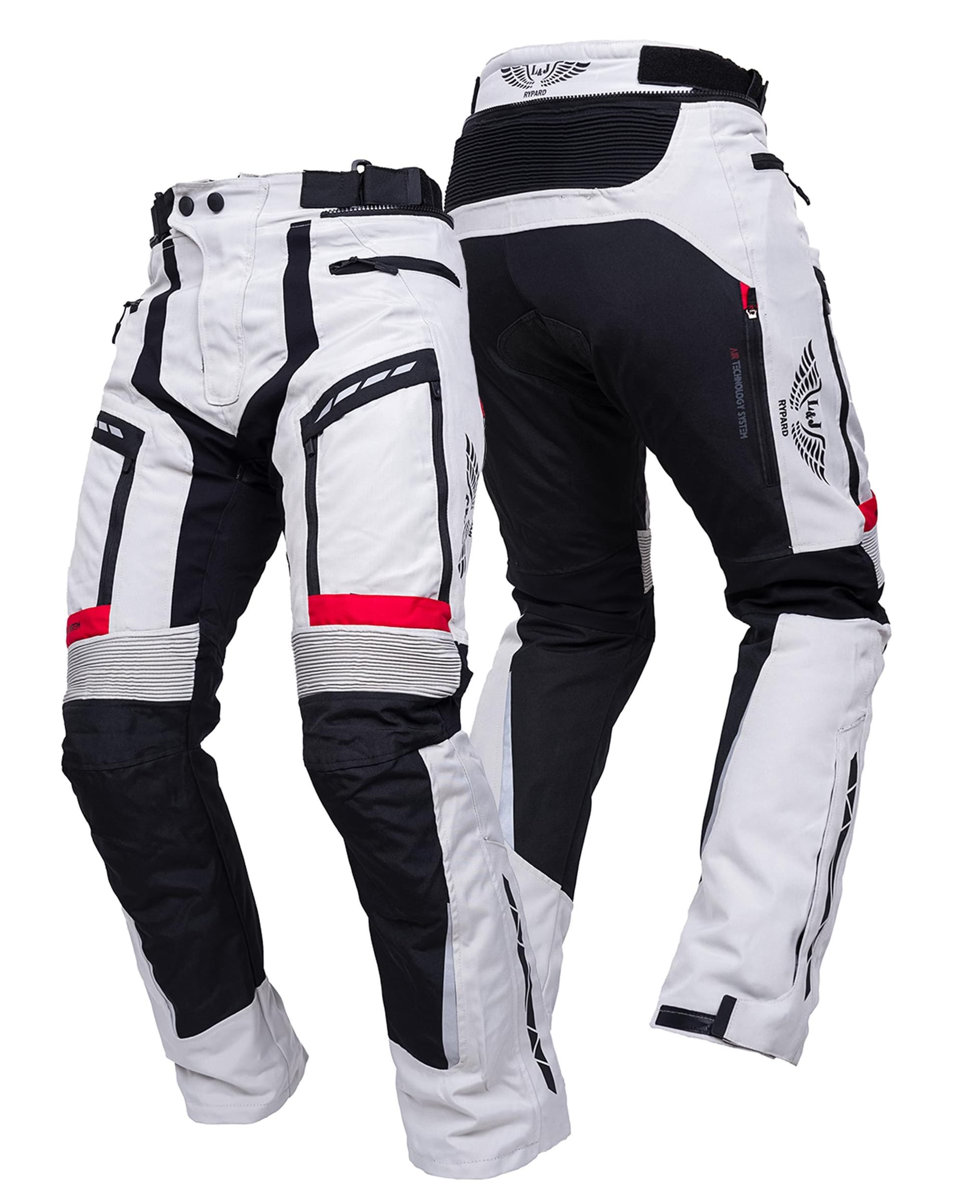 TURYSTYCZNE SPODNIE MOTOCYKLOWE TEKSTYLNE MĘSKIE E-PRO