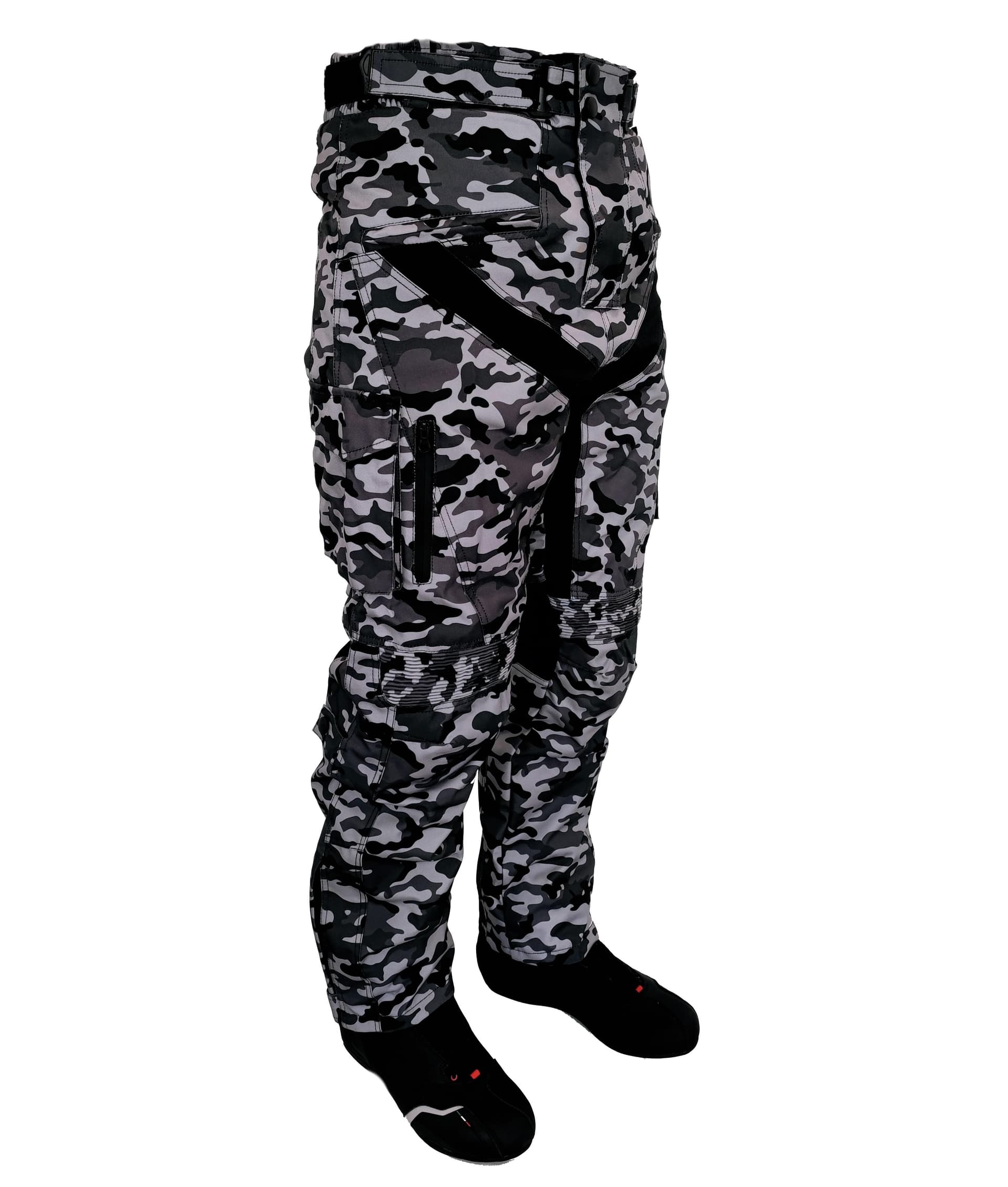 SPODNIE MOTOCYKLOWE TEKSTYLNE MORO RYPARD ARMY